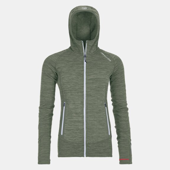 Fleece light melange hoody discount